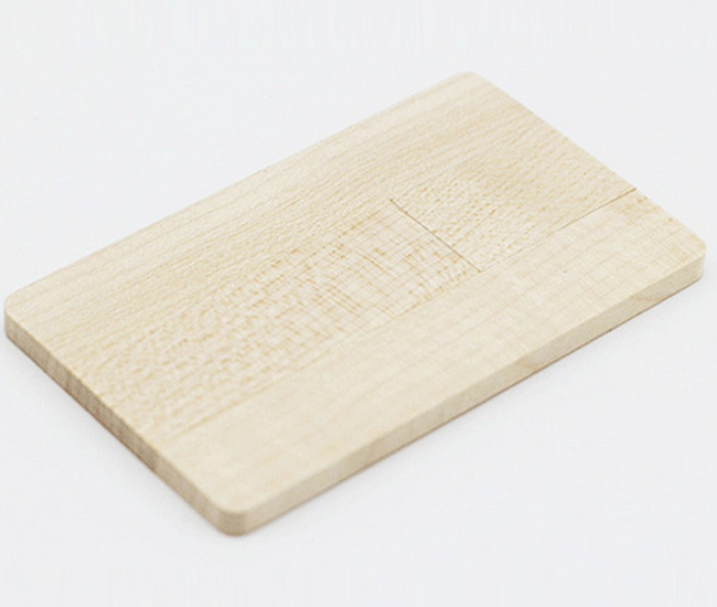 超薄木质卡片U盘